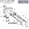 Bristan Claret Wall Mounted Basin Mixer Tap Spares